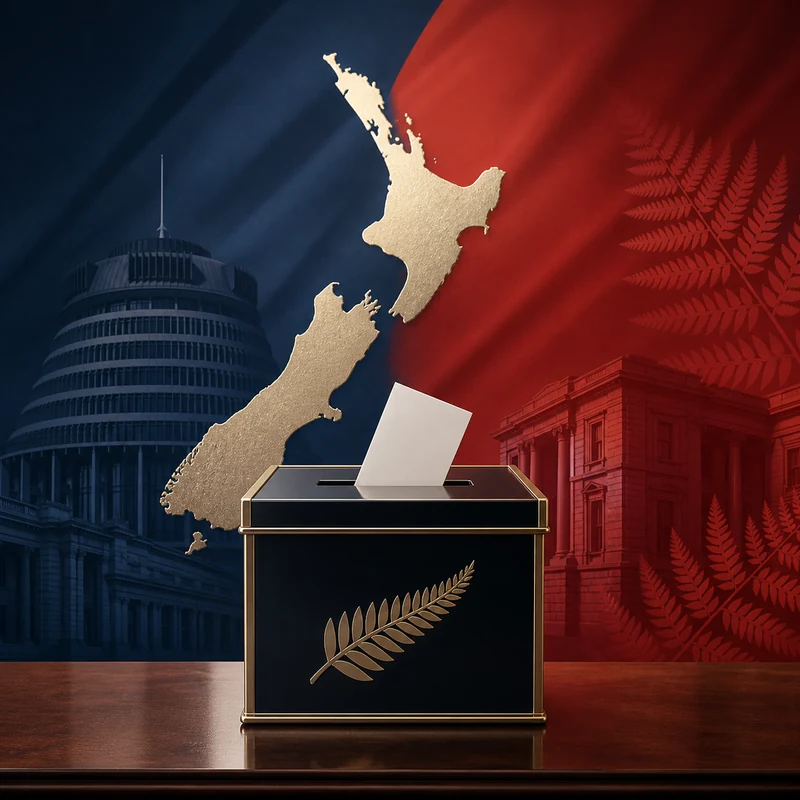 Will New Zealand's National Party receive more party votes than Labour in the 2026 election?