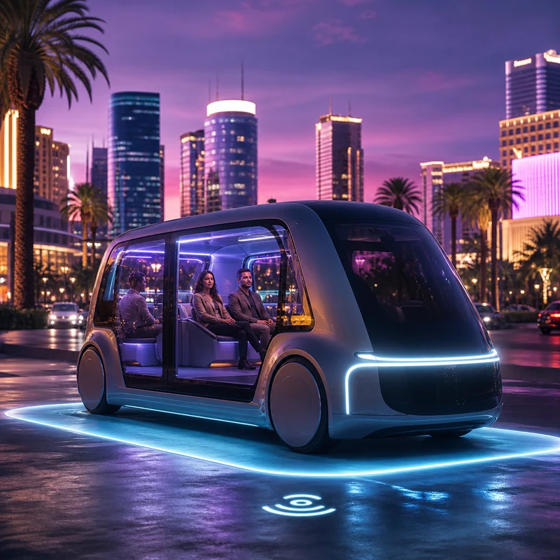 Will Zoox begin paid public robotaxi rides in Las Vegas by the end of 2026?