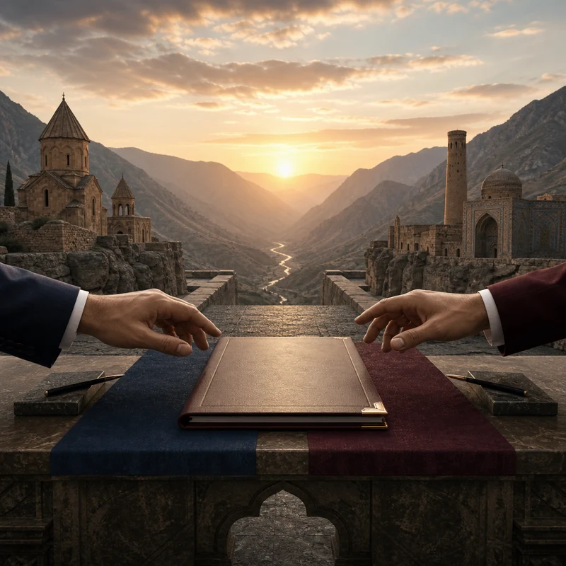 Will Armenia and Azerbaijan formally sign a peace treaty by the end of 2026?