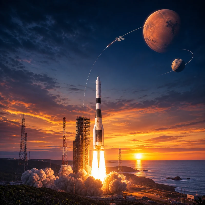 Will JAXA's MMX Martian Moons spacecraft launch successfully by the end of 2026?