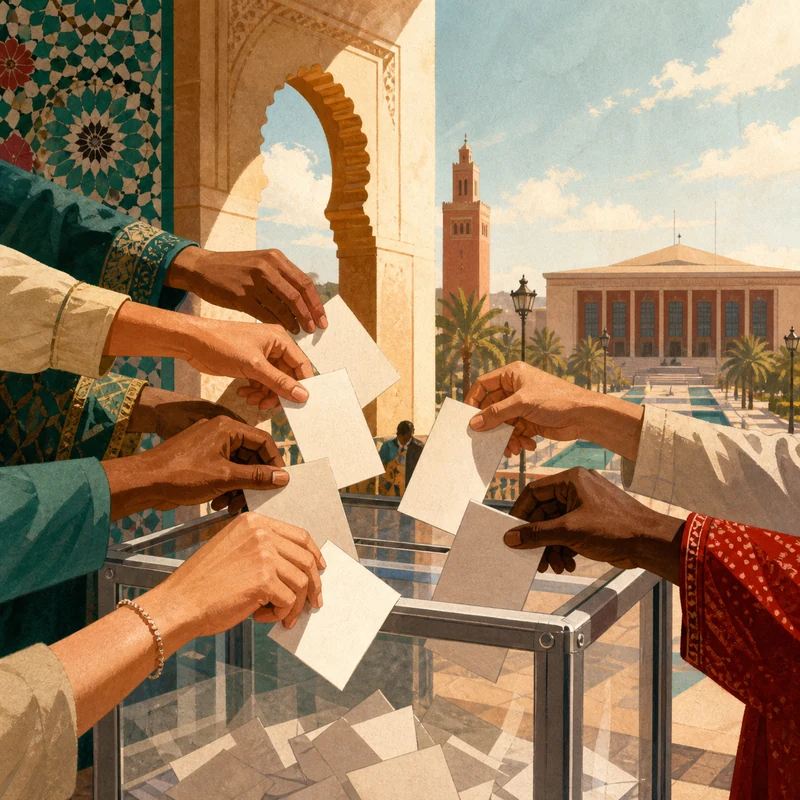 Will turnout in Morocco's 2026 parliamentary election reach at least 50%?