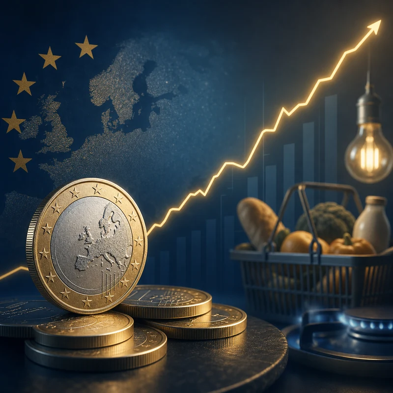 Will euro-area inflation be at least 3.0% in August 2026?